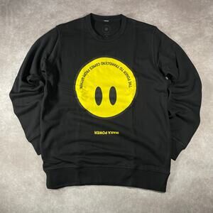Inaka Power Smiley Face Logo Tall Work Out Sweater